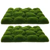 Decorative Flowers Foam Flocking Simulation Moss Green Background Wall Landscape Decoration Micro Artificial Garden Panel