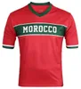 Outdoor T-shirts Marokko Team Jersey Europese Maat Mannen kinderen T-shirts Casual T-shirt voor Mode T-shirt Fans Streetwear Caputo 230821