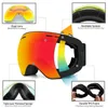 Ski Goggles Winter Snow Sports with Anti fog UV Protection for Men Women Youth Interchangeable Lens Premium l230821