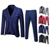 Men's Suits Men Business Suit Slim Fit Set Stylish For Formal Meetings Weddings Office Events