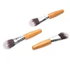 Bambuhandtag Mini Makeup Brush Face Mask Foundation Make-up Brush