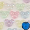 Plastique acrylique Lucite Cordial Design 100 pièces 27*32MM composants de bijoux/perle acrylique/effet aurore lumineuse/forme de souris/perles de bricolage/fabriqué à la main 230820