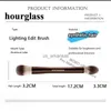 Makeup Brushes timglasbelysning Redigera borste dubbelhuvud Blush och Highlighter Brush Contour Brush Sculpting Makeup Highlighter Brush HKD230821