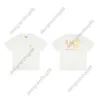 Marca di moda americana GD T-shirt Letter Gradient Printing Short Short Street Casual's Casual's Casual's e Women's High Street Pure Cotton White White