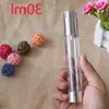 15ml 20ml 30ml Empty Airless Pump Bottles Silver Transparent Mini Portable Treatment Pump Travel Bottle 100pcs Glajb