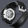 Andere tragbare Geräte Herrenautomatisch großes Zifferblatt Hollow Mechanical Watch trendy Männer Armbanduhren Doppelte Tourbillon Perspektive Dial Dial Relogio Maskulino X0821