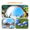 Andra heminredning Garden Reflector Mirror sfärer Gazing Hollow Globe Balls Dekorativa reflekterande x0821