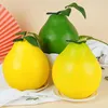 Party Decoration Simulation Miyou Fake Grapefruit Orange Fruit and Vegetable Model Pography Cabinet Props Exempel