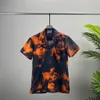 Homens Plus Tees Polos Camisetas Pescoço Redondo Bordado e Impresso Estilo Polar Desgaste de Verão com Rua Puro Algodão R3T