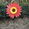 Tuindecoraties zonnebloem windmolen grote wind sculpturen kleur spinner feest decoratie ornamenten outdoor camping picnic 230818