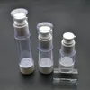 10pcs/lot 50ml Plastic Cream Emulsion Shampoo Airless Bottle Frascos Para Cremas Empty Cosmetic Packaging Containers SPB108 Ordwo