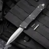 Ny H8101 Automatisk Tactical Knife D2 Stone Wash Blade CNC Aviation Aluminiumhandtag utomhus Camping Vandring Survival Pocket Knives