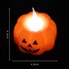 Otros suministros para fiestas de eventos Calabaza de Halloween Luz de vela Lámpara de linterna LED Adornos Accesorios Decoraciones para el hogar al aire libre 230818