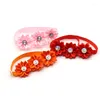 Vêtements pour chiens 50/100 pièces accessoires mignons collier de fleurs chiens nœuds papillon pour animaux de compagnie cravate toilettage chat nœud papillon fournitures arcs