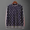 plus la taille pull jacquard hommes pull manteau ras du cou à capuche lâche sweat designer à manches longues t-shirt chaud laine chandails tricotés hommes femmes veste