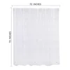 Shower Curtains New 3D Shower Curtain Waterproof Mildew EVA Bath Curtains Modern Cobblestone Pattern Translucent Bathroom Curtain With R230821