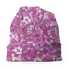 Berets Bohemian Skullies Beanies Caps Girly Shimmery блестящий сказочный розовый дизайн с блестка