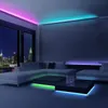 LED Strip Licht Flexibel RGB 5050 Waterdichte LED -lichten Bluetooth Wifi -controller Lintverlichtingskamer Decor Lumineuze lamp tape