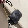 10A Borse a spalla designer borsa di lusso Alta qualità G Moda donna Borsa a tracolla CrossBody portafogli da donna Frizione Totes Catena stampata Borse d'amore borsa a tracolla