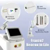 3IN1 fraktionierte CO2-Lasermaschine USA kohärentes importiertes Lasergerät 7-gelenkiger südkoreanischer importierter Arm digitaler Arm zur vaginalen Straffung Narbenentfernung