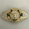 Spännen 1 datorer Big Size Gold Bull Head Western Belt Buckle för Cintura Cowboy237o 8CS6