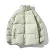 Vestes pour hommes veste d'hiver hommes Parkas épaissir manteau chaud hommes col montant couleur unie décontracté Parka femmes mode Streetwear 5XL 230821