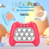 QuickPush Puzzle jeu Machine décompression éducation jouets enfants pincer musique jeu Machine Pop Push bulle décompression jouets