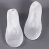 Schoenonderdelen accessoires 1 paar onzichtbare hoogte lift hak pad sock liners vergroten belegel siliconen voor vrouwen mannen elastische bescherming kussen verborgen 230821