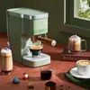 In 1 Espresso Kaffeemaschine 20 Bar Cofffe Maker Green Automatic Delicate Milchblasen Expresso Cafetera