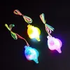 LED Işık Yanıp Sönen Kabuklu Kolye Kolyeler Glow Mücevher Halat Zincirleri Çocuk Doğum Günü Partisi Oyuncaklar Cadılar Bayramı Noel YH1373319F