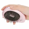 Curling Irons AntiStatic Ionic Hair Brush Electric Comb Massager Vibration Scalp 230821