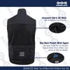 Giacche da ciclismo Kemaloce Guide ciclistica vento blu navy uomini maniche bicicletta in bicicletta nera nera leggera outsooor mtb sport vento gilet 230821