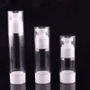 15 ml 30 ml mini Airless Bottle Vacuum Pump Lotion Cream Cosmetic Container 50 ml Travel Liquid Makeup Bottles Packaging 100st/Lot XVFCO