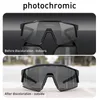 Skidglasögon Kapvoe Men Anti Fog P Ochromic Glasses UV400 MASK Outdoor Winter Women Snow Cykling Solglasögon 230821