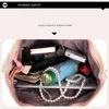 Evening Bags 5PCS Women's Bag Set Fashion PU Leather Ladies Handbag Grid Print Messenger Shoulder Bag Wallet Bags Famous brand 2021 HKD230821