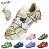 Chaussures habillées Chaussures de football pour enfants FG/TF Bottes de football scolaire Garçons Filles Crampons Baskets d'herbe Enfant Chaussures de sport d'entraînement athlétique en plein air 230818