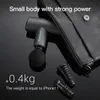 Helkroppsmassager Booster Mini X Massage Gun Percussion Back and Neck Massager Electric Vibrators Portable Fitness Mini Body Massage Machine 230821