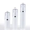 10pcsポータブルプラスチックエッジペットエアレスポンプボトル15ml 30ml 50ml真空ローション香水ボトル空の小さな化粧品コンテナガウム