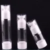 15ml 30ml Mini Bouteille Airless Pompe À Vide Lotion Crème Cosmétique Conteneur 50ml Voyage Liquide Maquillage Bouteilles Emballage 100pcs / lot Mlwhm