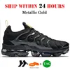 TN plus Running Shoes White Triple Black university Obsidian Photo blue Cool Grey Cotton Candy Metallic Gold Ice Lemon Lime mens womens sports designer sneakers