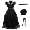 Cosplay Movie Quarta -feira Cosplay Costume Vestidos de quarta