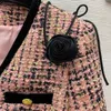 Chan Giacche Giacca per donna in tweed Nuova giacca invernale Giacca da donna firmata Taglie forti Designer Cappotto di moda Cappotto da donna Cardigan Regalo