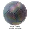 Balls Style Luminous Soccer Ball Reflective Night Glow Football Size 4 5 PU Slip-resistant Balls Adult Child Training futbol 230820