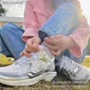 kanał Silver Horn King 2023 Nowe buty sportowe damskie metalowe buty tato