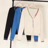 Kobiety dla kobiecych Kosze Bluzki Top Bluzki Tricot Odzież Przycięta w Koreańskim stylu mody Jersey Cardigan Kobiet Knitted Ladies Swatery Czarna odzież wierzchnia 230818