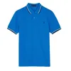 Fred Perry Mens Basic Polo Shirt Designer Shirt Business Polo Luxus gesticktes Logo -Mens T -Shirts kurzärmelige Top -S/M/L/XL/XXL