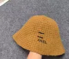 Mid-Ancient Plush Fisherman Hat Winter Classic Luxury Bucket Hat All-Match Bucket Hats
