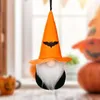 Decorazione per feste Halloween piccolo ciondolo bambola senza volto Rudolf