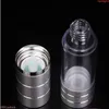 15ml 30ml 50ml 80ml 100ml silver Airless Bottle Cosmetic Package Vacuum Pump Lotion Travel Case#466goods Gueai