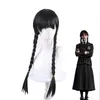 Cosplay Film Çarşamba Cosplay Kostüm Elbiseleri Çarşamba Addams Cosplay Gotik Rüzgar Yetişkin Çocuklar Kıyafet Cadılar Bayramı Parti Kostümleri 230817